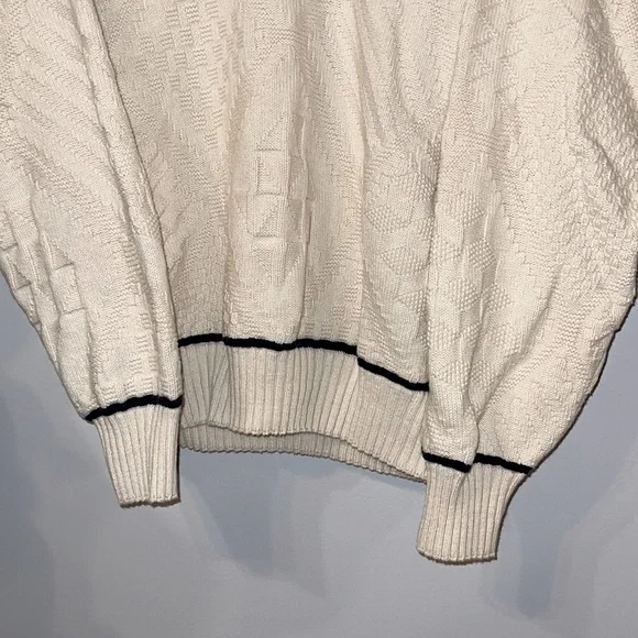 Vintage Nutmeg Made in USA Country Lakes C.C. Embroidered Sweater - Picture 3 of 4